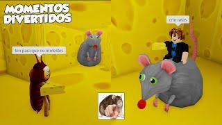 CHEESE ESCAPE MOMENTOS DIVERTIDOS (ROBLOX)