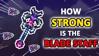 【Terraria 1.4】- How Strong is the Blade Staff ?