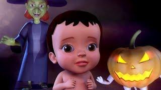 Halloween Songs for Kids | Trick or Treat Baby Songs | Infobells Hindi Rhymes