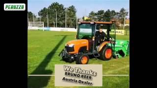 PERUZZO - KOALA Flail Mower Collector in Verticut operation