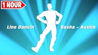 Fortnite Line Dancin' Emote 1 Hour! (Dasha - Austin)