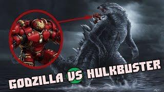 Годзилла vs Халкбастер (Тони Старк)/Godzilla vs Hulkbuster (Marvel) - Кто Кого? [bezdarno]