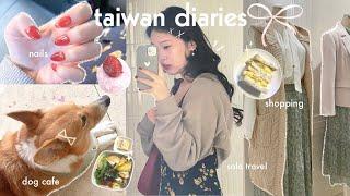 taiwan diaries ️ personal color analysis, cafes, night market, reality of solo traveling