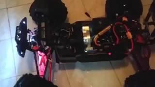 test water proof hobbywing xerun xr8 plus sencerd brushless SUMMIT  3