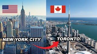 Driving from NYC to Niagara Falls & Toronto | USA to Canada