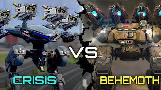 Crisis VS Behemoth - What We All Want To Know... Head 2 Head Showdown | War Robots