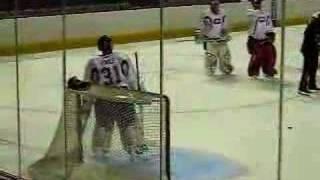 Habs rookie camp - Day 2 - Carey Price lateral / rebound #2