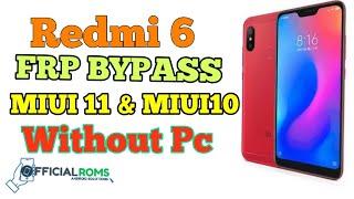 Redmi 6 Frp Bypass MIUI 11 without Box | Redmi 6A ,Redmi 7A