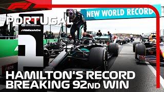 Lewis Hamilton's Record-Breaking 92nd Win | 2020 Portuguese Grand Prix