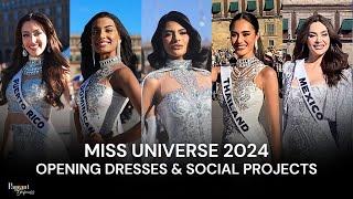 Miss Universe 2024 Opening and Social Projects