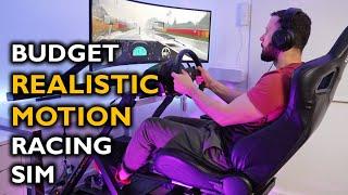 Best BUDGET REALISTIC MOTION SIM Setup - NLR GTTrack + Motion Platform V3 + Samsung Odyssey G9