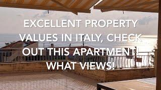 Excellent Property Values in Italy! Check Out This Gorgeous Apartment! What Views! €165,000