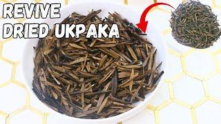 Reviving Dried African Oil Bean Seeds (UKPAKA) for Tasty Dishes like Nkwobi, Isiewu, Ugba, Abacha!