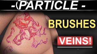 Substance-Painter: Particle Brushes (VEINS!)