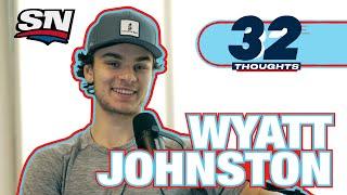 Wyatt Johnston On His Rookie Season, Living With Joe Pavelski and His Tape Job | 32 Thoughts