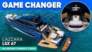 The BEST 70ft Layout? Lazzara LSX 67 Tour & Review