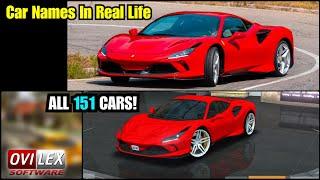 Driving School Sim - Car Names In Real Life (From Game Launch)[ALL 151 Cars| New & Existing Cars]