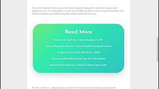 Read More Auto Gradient | Blogger Scripts | Blogger Theme | Blogger Templates | KB SCRIPTS