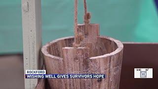 Handmade wishing well gives Rockford survivors of sexual assault messages of hope