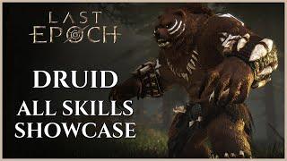 LAST EPOCH | DRUID: ALL MASTERY SKILLS SHOWCASE (0.9.2)