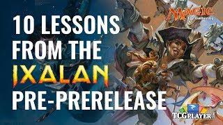 [MTG] 10 Lessons from the Ixalan Pre-Prerelease