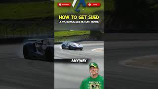 How To Get SUED! (If You're Rich Enough)
