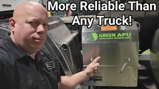 Green APU - The Most Quality Control I've Ever Seen!   Installed On My "Black Dog" Peterbilt 379
