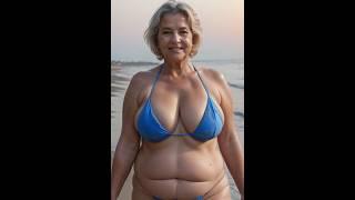 Stunning Over 60: Plus Size Bikini Haul For Attractive Mature Women 