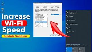 Improve WI-FI Signal in Windows Laptop, Improve WI-FI Connection on PC, Increase Wi-Fi Speed