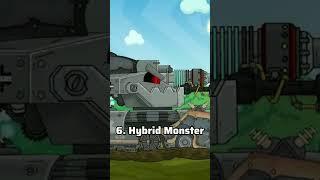 Top 10 powerful tanks in home animations  #games #cartoon