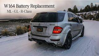 Mercedes ML/GL/R Battery Change - Simple DIY! - W164/W251