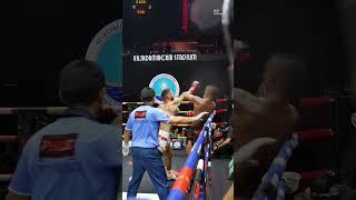 The iron chin of Buakhiao  #fight #fighter #muaythai #martialarts