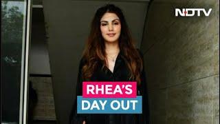 Rhea Chakraborty's Day Out In The City