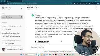 Learn C# by ChatGPT