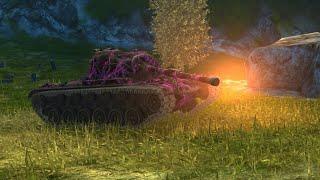 M48 Patton  WoT Blitz | 7315 DMG 2 Destroyed | WarriuxUwu[CR]