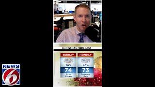 Dive into the latest holiday forecast Go to https://www.clickorlando.com/weather/ for more!