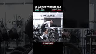 Tarmac SL8 Bike Fit with Saddle Upgrade | Before & After (165mm Cranks)
