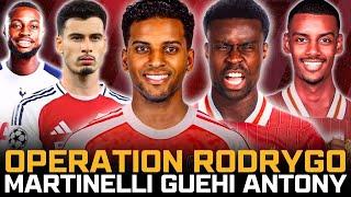 Rodrygo to Arsenal OPERATION & Martinelli EXIT?Guehi to Liverpool £55m BID!