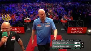 Jonny Clayton v Vincent Van Der Voort | 2021 World Series Of Darts Finals | Round 2