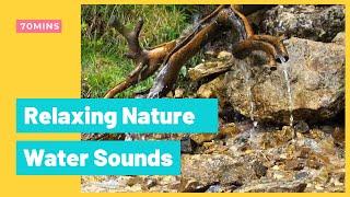 Relaxing NatureWater Sounds| Water Sounds for Sleep or Focus|    ||RelaxZoom||