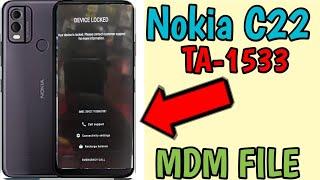 Nokia C22 TA 1533 MDM Remove Latest Security Patch!!