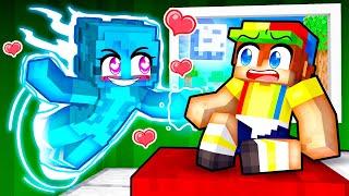 GHOST GIRL Has A CRUSH On Me in Minecraft!