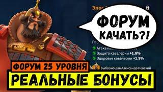 Качать ФОРУМ выгодно?! / Посчитал сколько вооружений принесет БЫСТРАЯ прокачка! [ Rise of Kingdoms ]