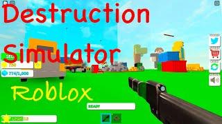 Ломаю ВСЁ на Своём Пути! | Roblox Destruction Simulator