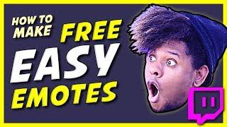 How to make Twitch Emotes (2019 Tutorial) Quick and easy