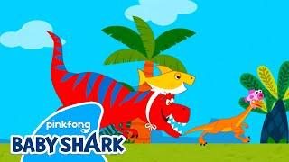 Baby Shark & Tyrannosaurus-Rex | Baby Shark Doo Doo Doo | Baby Shark Official