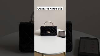 Chanel Top Handle Bag #chanel #chanelbag #bag #luxury #handbags #luxurybag