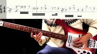 Bass TAB : Something - The Beatles