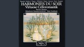 Harmonies des bois, Op. 76: No. 2 Les Larmes de Jacqueline (version for cello and orchestra)