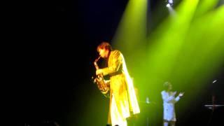 Bobby Strickland sax solo Healing Todd Rundgren Toledo OH 03-30-2011